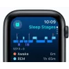 Nutikell Apple Watch SE GPS + Cellular 44mm hõbedane alumiiniumkorpus, sinine pilve spordirihm