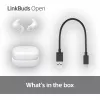 Juhtmevaba kõrvasisene peakomplekt Sony LinkBuds Open WFL910W — Bluetooth, 20–20000 Hz, 10 m ulatus, valge
