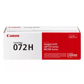 Tooner Canon Cartridge 072 H 5648C002 2500 lehekülge Must