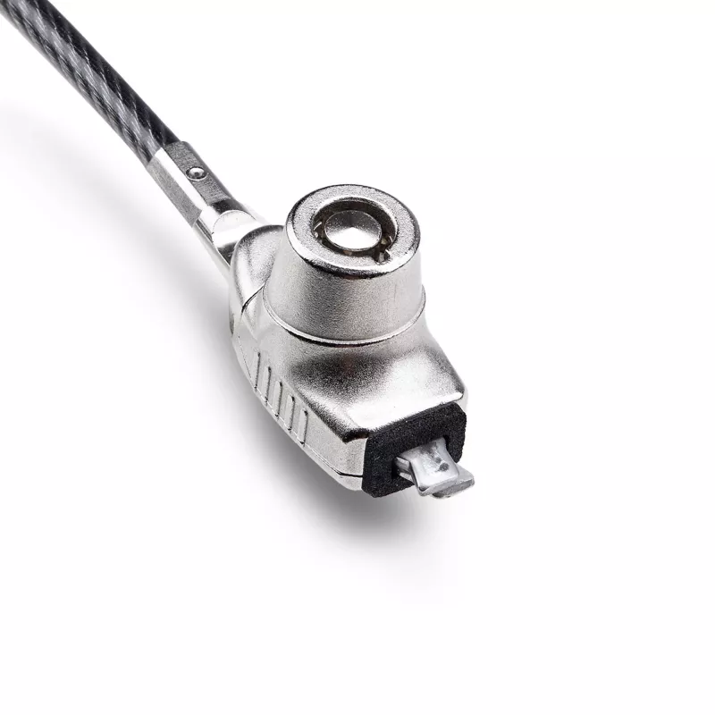 StarTech.com õhuke Lock Noble Wedge® pesaga ühilduv, 1,5 m lukustuskaabel, lauaarvuti vargusvastane turvalahendus sülearvutile/märkmikule, lõikekindel teraskaabel, võtmega lukk