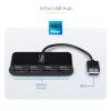 StarTech.com ST4200MINI2-USB-HUB interface hub USB 2.0 480 Mbit/s Must