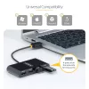 StarTech.com ST4200MINI2-USB-HUB interface hub USB 2.0 480 Mbit/s Must