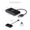 StarTech.com ST4200MINI2-USB-HUB interface hub USB 2.0 480 Mbit/s Must