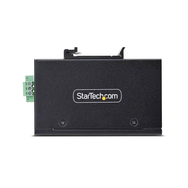 StarTech.com 5-pordine haldamata tööstuslik võrgukommutaator, 100/1000 Ethernet, DIN-liistule/seinale kinnitatav, vastupidav IP30 gigabitine kommutaator, -40°F–167°F, 9–60 V alalisvool, TAA-ga kooskõlas