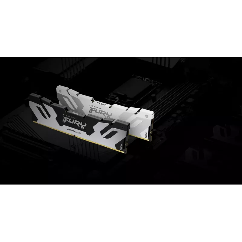 Kingston Technology FURY 24GB 8400MT/s DDR5 CL40 CUDIMM Renegade Silver XMP
