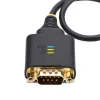 StarTech.com 0,3 m (30 cm) USB-jadaadapteri kaabel, COM-pordi säilitus, vahetatavad mutrid/kruvid, USB-A DB9 RS232-le, FTDI kiip, ESD-kaitse, Windows/macOS/Linux