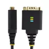 StarTech.com 0,3 m (30 cm) USB-jadaadapteri kaabel, COM-pordi säilitus, vahetatavad mutrid/kruvid, USB-A DB9 RS232-le, FTDI kiip, ESD-kaitse, Windows/macOS/Linux