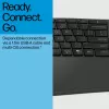 HP 485 Comfort juhtmega klaviatuur, täissuuruses USB-membraan, randmetoega