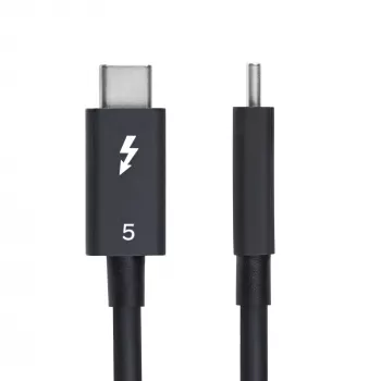 StarTech.com 1,5 jala (50 cm) Thunderbolt 5 kaabel, 80 Gbps/ kuni 120 Gbps, 240 W PD, 8K 60 Hz, sertifitseeritud Thunderbolti kaabel – ühildub Thunderbolt 4/USB4/USB-C-ga