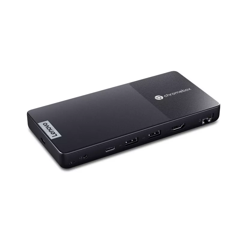 Mini PC Lenovo Chromebox Micro — Intel Celeron N4500, 1,1–2,8 GHz, 8 GB LPDDR4x, 32 GB eMMC, ChromeOS, Must