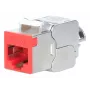 Võrgukaabel Intellinet 791311 Keystone-moodul lame punane RJ-45