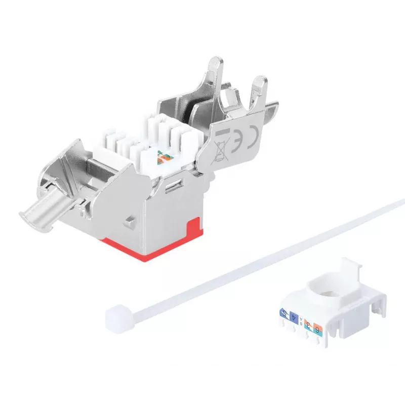 Võrgukaabel Intellinet 791311 Keystone-moodul lame punane RJ-45