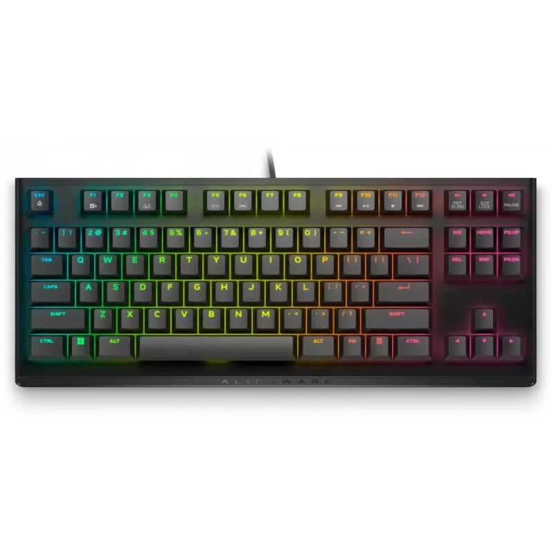 Klaviatuur Alienware AW420K USB Must 545-BBDY Dell
