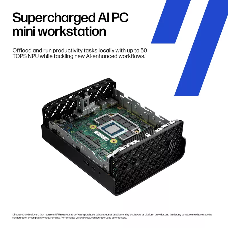 Tööjaam HP Z2 Mini G1a Intel Protsessor 16GB RAM 2TB SSD Windows 11 Pro