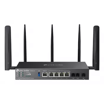 TP-Link Omada DR3650V-4G traadita ruuter Gigabit Ethernet Kahesageduslik (2,4 GHz / 5 GHz) Must