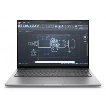 HP ZBook 8 G1i A3ZU1ET sülearvuti, Intel Core Ultra 7 265H, 16-tolline, 64GB DDR5, 2TB SSD, NVIDIA RTX 500 Ada 4GB, Windows 11 Pro