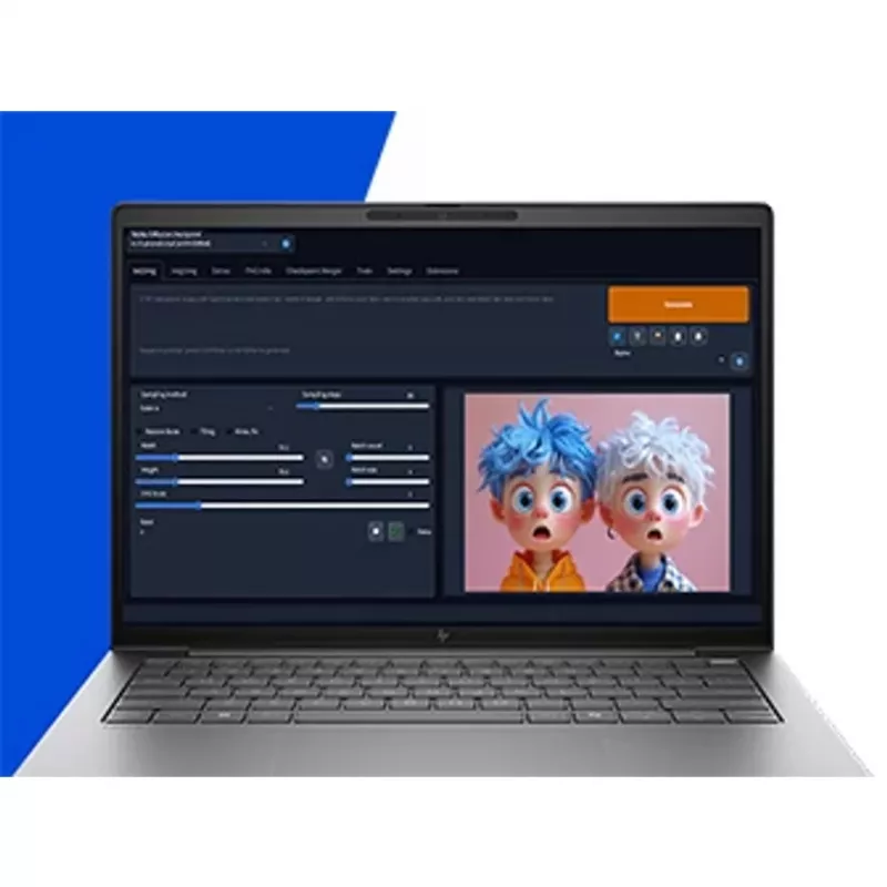 HP ZBook 8 G1i Intel Core Ultra 7 255H 35,6 cm (14 tolli) 2,5K 32 GB DDR5-SDRAM Wi-Fi 7 (802.11be) Windows 11 Pro AI PC