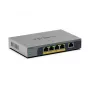 NETGEAR GS105EPP haldamata Gigabit Ethernet (10/100/1000) Power over Ethernet (PoE) laua-/seinakinnitus hall