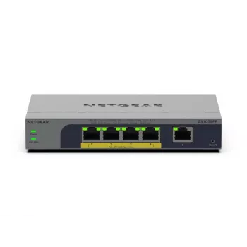 NETGEAR GS105EPP haldamata Gigabit Ethernet (10/100/1000) Power over Ethernet (PoE) laua-/seinakinnitus hall