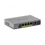 NETGEAR GS105PP Haldamata Gigabit Ethernet (10/100/1000) Power over Ethernet (PoE) Lauaplaadile/Seinale paigaldatav Hall