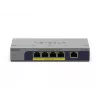 NETGEAR GS105PP Haldamata Gigabit Ethernet (10/100/1000) Power over Ethernet (PoE) Lauaplaadile/Seinale paigaldatav Hall