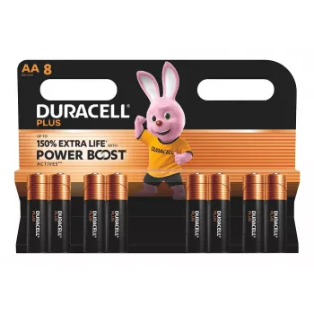 Duracell Plus ühekordne patarei AA leelispatarei