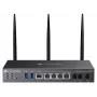 TP-Link Omada DR3220v-4G traadita ruuter Gigabit Ethernet Kaheribaline (2,4 GHz / 5 GHz) Must