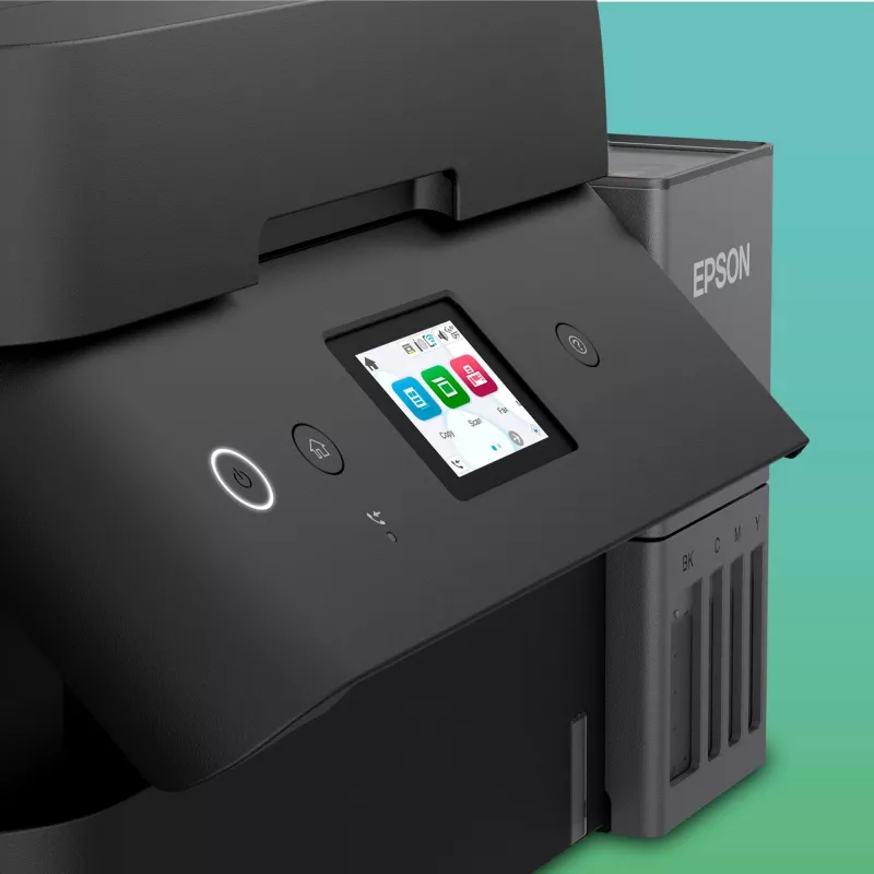 Multifunktsionaalne tindiprinter Epson EcoTank ET-4950 — värviline, A4, 4800x1200 dpi, 35 lk/min, Wi‑Fi, Ethernet, dupleks, must