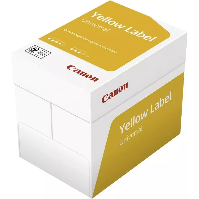 Canon kollane Label Universal trükipaber A4 (210x297 mm) 500 lehte valge