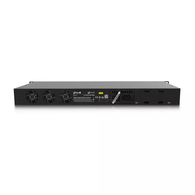 OLT UBIQUITI UF-OLT 1U hallatav fiiber-OLT, 8 SFP-pesa, 2 SFP+ 10G, 512MB DDR3, 880MHz protsessor, rack 1U, must