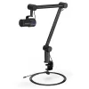Arvutimikrofon ENDORFY Solum Studio — USB-juhtmega, 24-bitine/96 kHz, 20–20000 Hz, reguleeritav lauakinnitus, puutetundlikud juhtnupud, kõrvaklapiväljund, must
