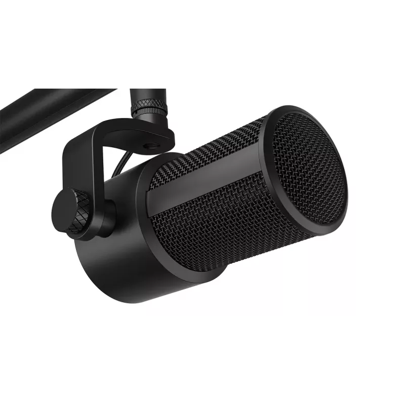 Arvutimikrofon ENDORFY Solum Studio — USB-juhtmega, 24-bitine/96 kHz, 20–20000 Hz, reguleeritav lauakinnitus, puutetundlikud juhtnupud, kõrvaklapiväljund, must