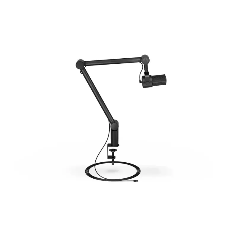 Arvutimikrofon ENDORFY Solum Studio — USB-juhtmega, 24-bitine/96 kHz, 20–20000 Hz, reguleeritav lauakinnitus, puutetundlikud juhtnupud, kõrvaklapiväljund, must