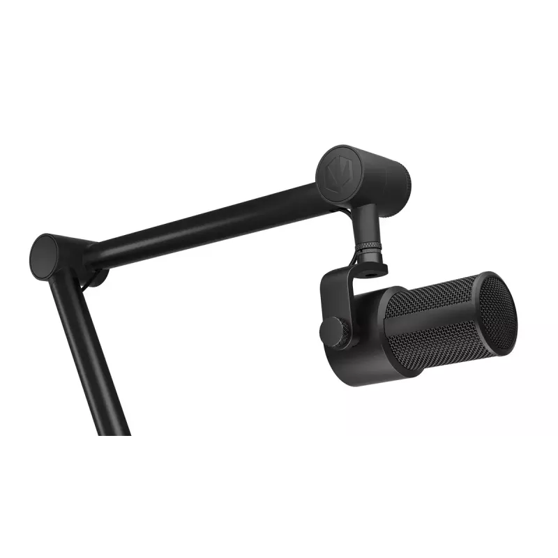 Arvutimikrofon ENDORFY Solum Studio — USB-juhtmega, 24-bitine/96 kHz, 20–20000 Hz, reguleeritav lauakinnitus, puutetundlikud juhtnupud, kõrvaklapiväljund, must