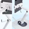 StarTech.com Reguleeritav tahvelarvuti alus lauale – seinale kinnitatav – kandevõime 2,2 naela (1 kg) – ergonoomiline liigendatav universaalne tahvelarvuti alus – tahvelarvuti hoidik lauale pööratav/pöörlev/pööratav