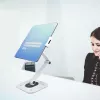 StarTech.com Reguleeritav tahvelarvuti alus lauale – seinale kinnitatav – kandevõime 2,2 naela (1 kg) – ergonoomiline liigendatav universaalne tahvelarvuti alus – tahvelarvuti hoidik lauale pööratav/pöörlev/pööratav