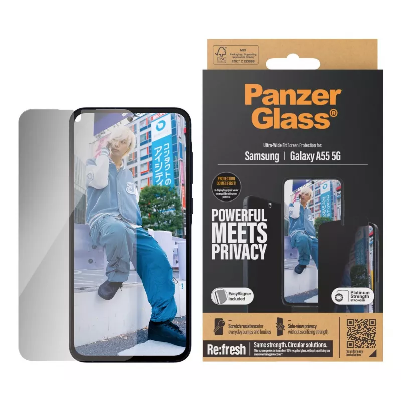 PanzerGlass P7358 mobiiltelefoni ekraani/tagakülje kaitsekile Privaatsust tagav ekraanikaitse Samsung 1 tk
