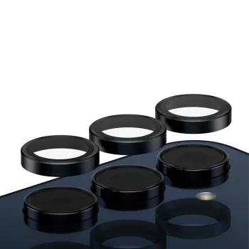 PanzerGlass® Hoops® Kaamera Objektiivi Kaitseklaas Must Samsung Galaxy A55 5G
