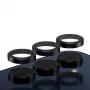 PanzerGlass® Hoops® Kaamera Objektiivi Kaitseklaas Must Samsung Galaxy A55 5G