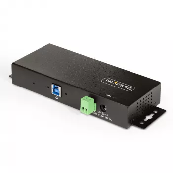 StarTech.com 5G7AINDRM-USB-A-HUB liidese jaotur USB 3.2 Gen 1 (3.1 Gen 1) Type-B 5000 Mbit/s Must