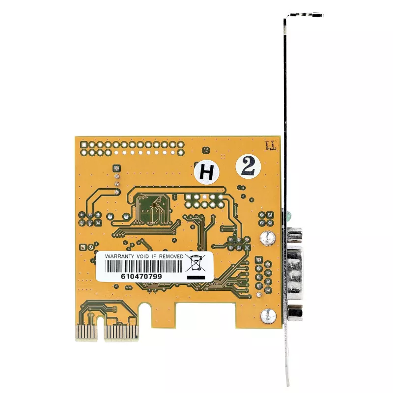 StarTech.com PCI Express jadakaart, PCIe RS232 (DB9) jadaliidese kaart, arvuti jadakaart 16C1050 UART-ga, standardsed või madalprofiiliga kronsteinid, COM-i säilitus, Windows ja Linux