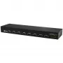 StarTech.com 8-pordiline USB-jadaliidese adapterjaotur, USB 2.0, jadaliides, must, alumiinium, 36 W, 100–240 V