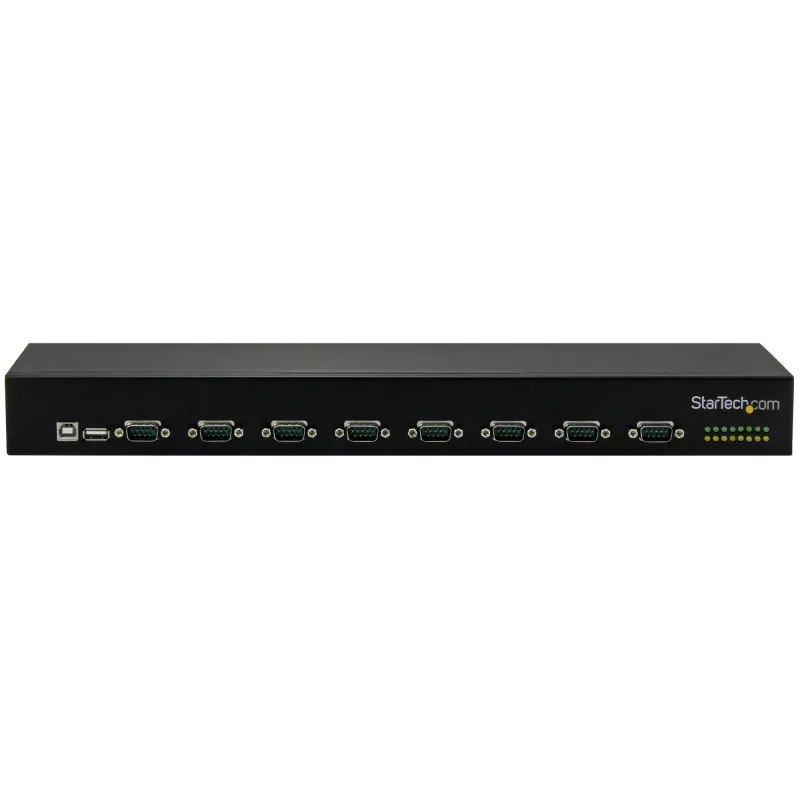 StarTech.com 8-pordiline USB-jadaliidese adapterjaotur, USB 2.0, jadaliides, must, alumiinium, 36 W, 100–240 V