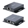 StarTech.com 4K HDMI pikendaja üle CAT6/CAT5 Ethernet kaabli, 4K 30Hz või 1080p 60Hz video pikendaja, HDMI üle Ethernet kaabli, HDMI saatja ja vastuvõtja komplekt, IR kaugjuhtimispult