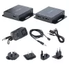 StarTech.com 4K HDMI pikendaja üle CAT6/CAT5 Ethernet kaabli, 4K 30Hz või 1080p 60Hz video pikendaja, HDMI üle Ethernet kaabli, HDMI saatja ja vastuvõtja komplekt, IR kaugjuhtimispult