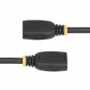 StarTech.com 18in (0,5 m) HDMI 2.0 pikenduskaabel, kiire HDMI-pordi säästukaabel, 4K 60 Hz, HDMI isane emasele pikendusadapteri juhe, HDMI pikenduskaabel, M/F