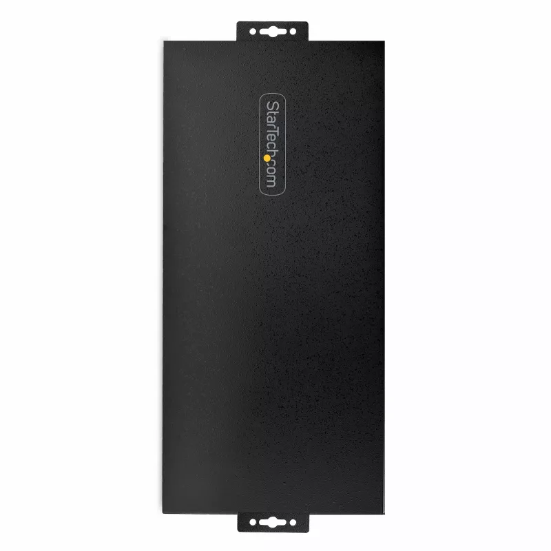 StarTech.com 16-pordiline tööstuslik USB 5Gbps jaotur toiteadapteriga, metallkorpus, paigaldatav, ESD-kaitse, klemmiploki toide, USB-laadimine, kahe hosti lüliti - TAA