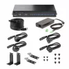 StarTech.com 16-pordiline tööstuslik USB 5Gbps jaotur toiteadapteriga, metallkorpus, paigaldatav, ESD-kaitse, klemmiploki toide, USB-laadimine, kahe hosti lüliti - TAA
