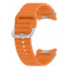 Samsung Sport Band (S/M) Galaxy Watch 7 jaoks, rihm, nutikell, oranž, Samsung, Galaxy Watch7/Watch6/Watch5 Pro/Watch4 Sport, kumm