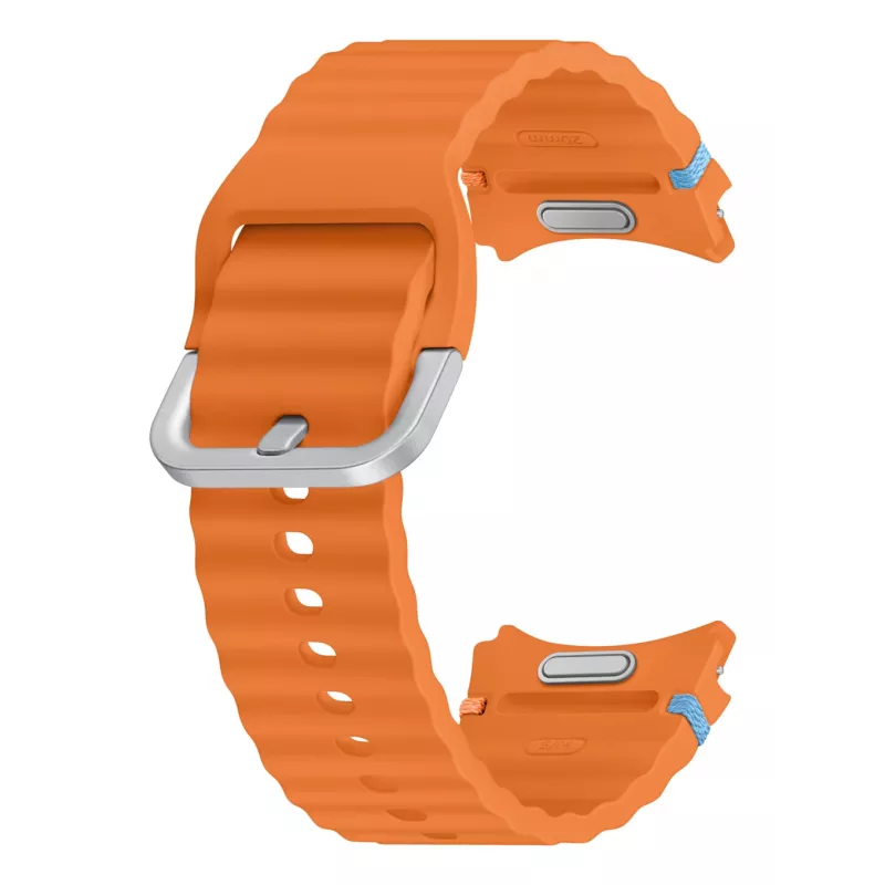 Samsung Sport Band (S/M) Galaxy Watch 7 jaoks, rihm, nutikell, oranž, Samsung, Galaxy Watch7/Watch6/Watch5 Pro/Watch4 Sport, kumm
